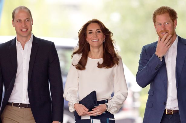 William, Kate and Harry