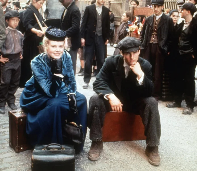  Nicole Kidman and Tom Cruise worked together on-screen again for the western film Far and Away.