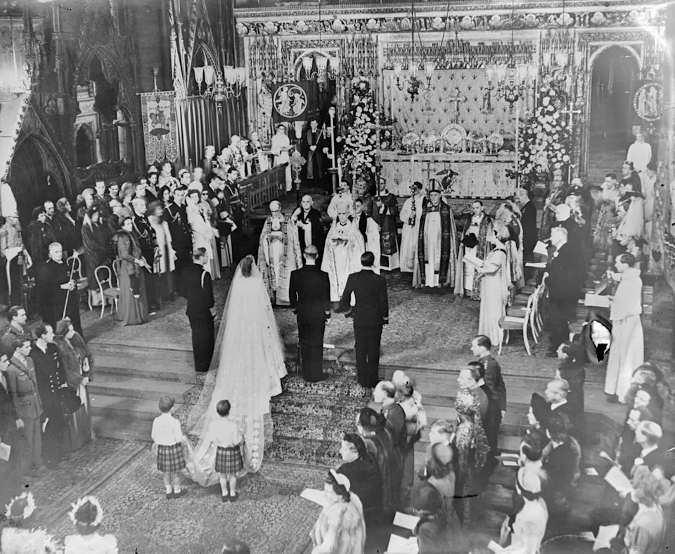 Keystone/Getty  Queen Elizabeth and Prince Philip
