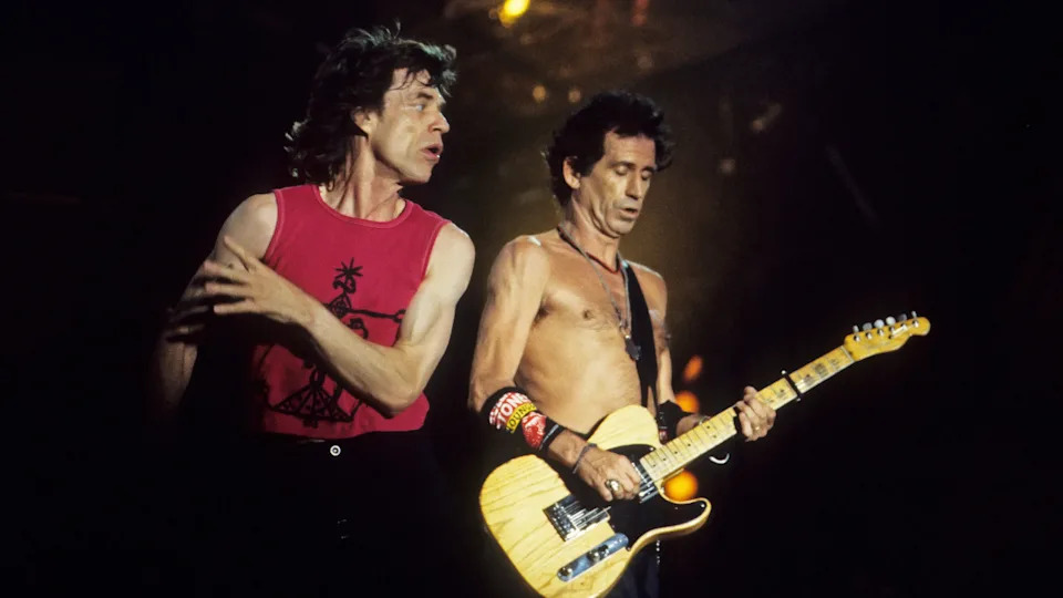 Mick Jagger, Keith RichardsPhoto by Bernd Mueller on Getty Images