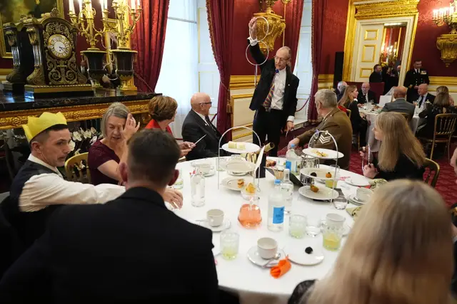 Princess Royal hosts Not Forgotten Association tea party