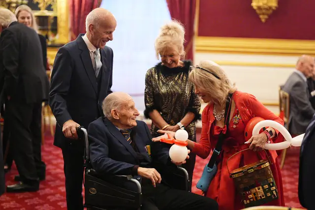 Princess Royal hosts Not Forgotten Association tea party