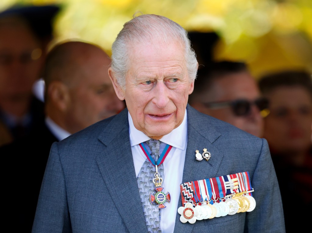 King Charles III attends the dedication ceremony for a new memorial to the Armed Forces LGBT+ community.
