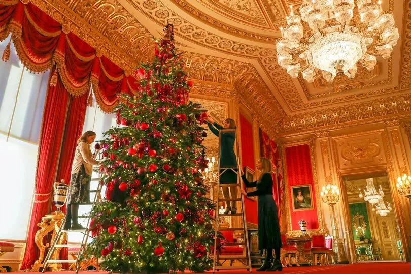 The St George’s Hall centrepiece is roughly the size of a two-storey building