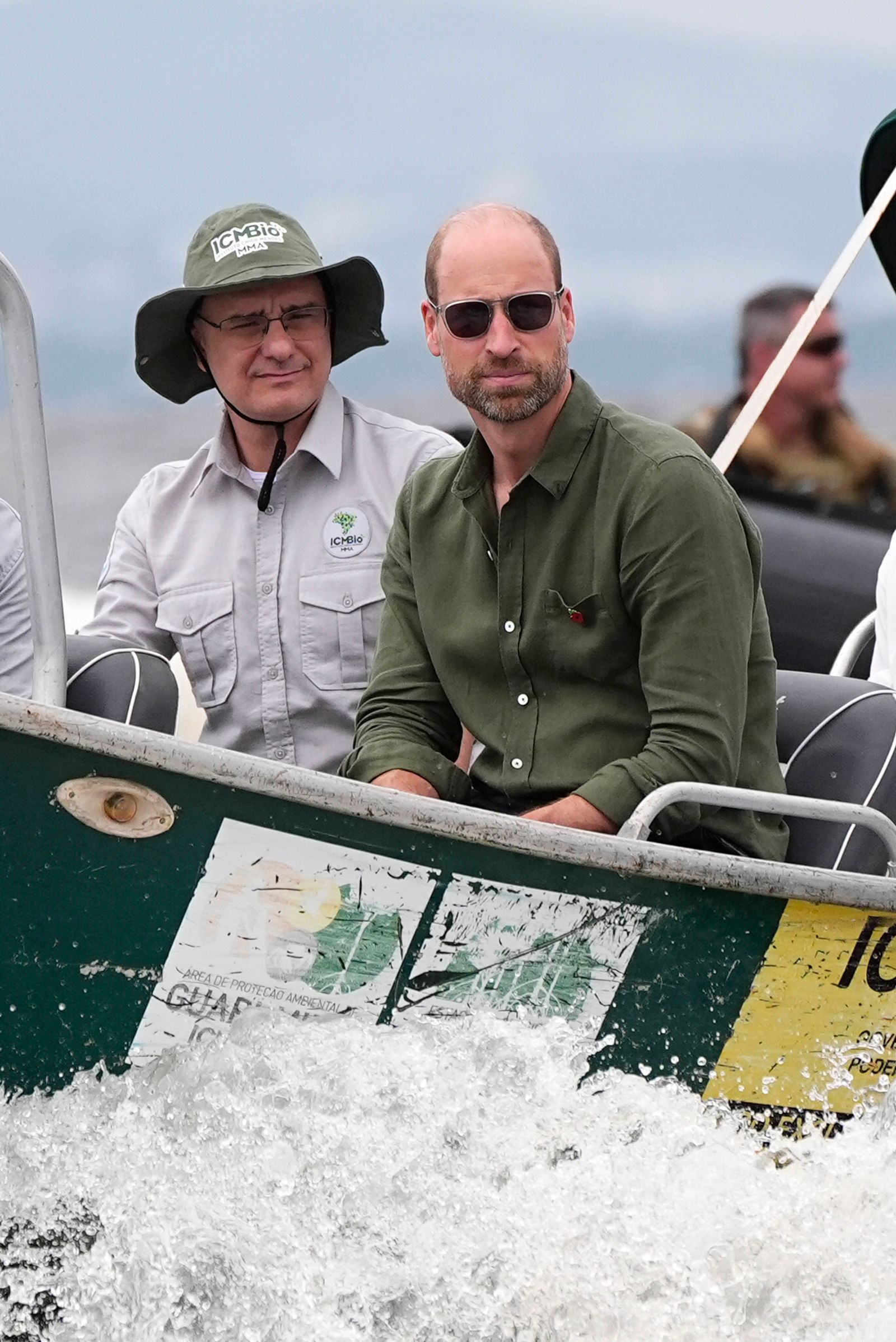 Prince William wearing the Finlay Marshall in Brazil