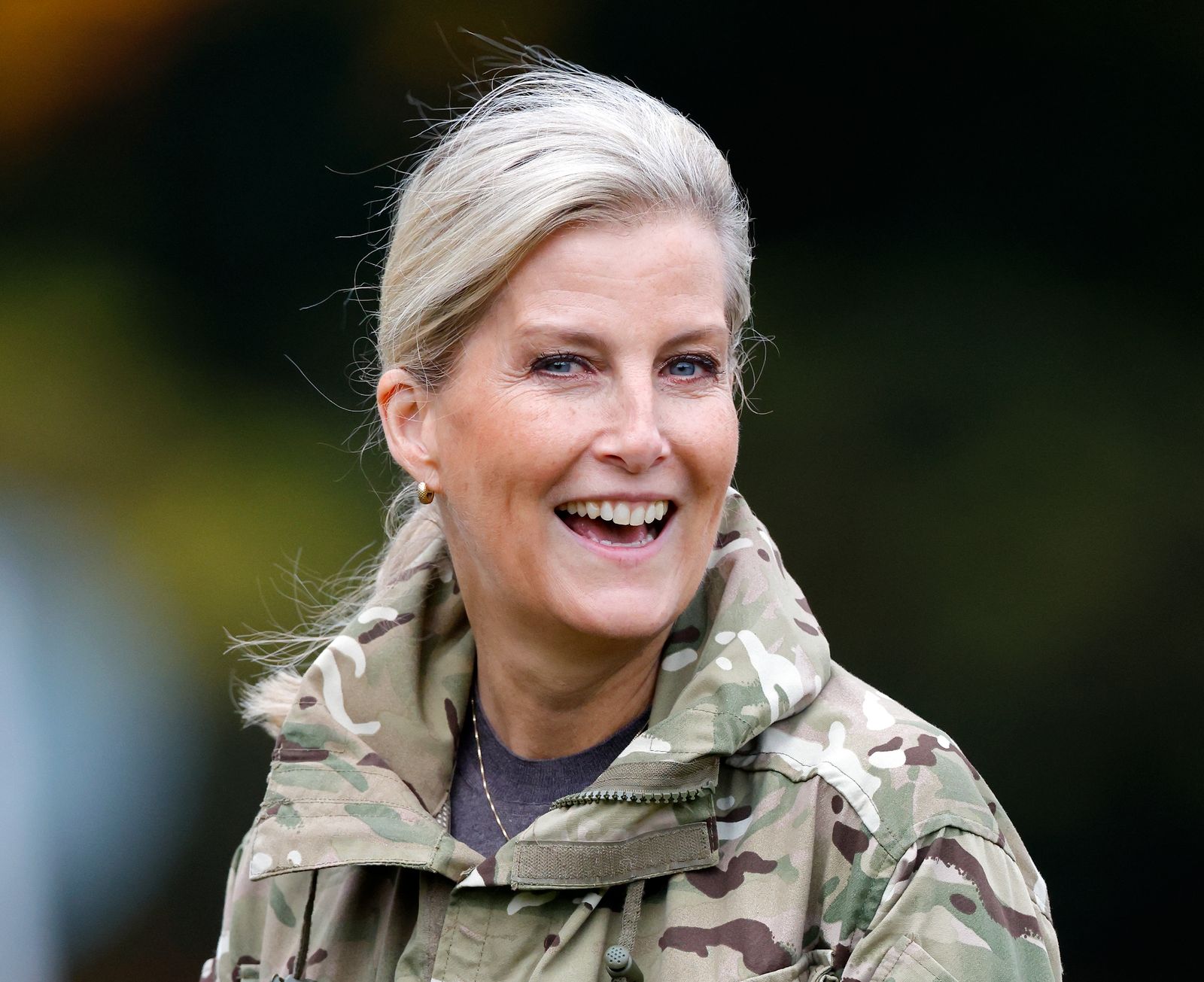 The Duchess was in high spirits as she joined troops at the competition which is named in her honour and was founded in 2012