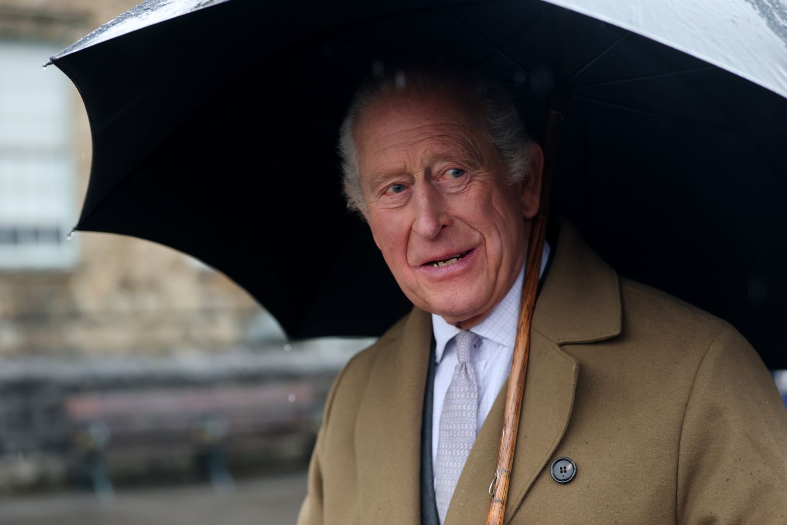 Image may contain Charles Prince of Wales Face Head Person Photography Portrait Clothing Coat and Senior Citizen