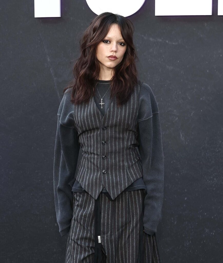 Jenna Ortega at the Wednesday FYC event at the Netflix Tudum Theater