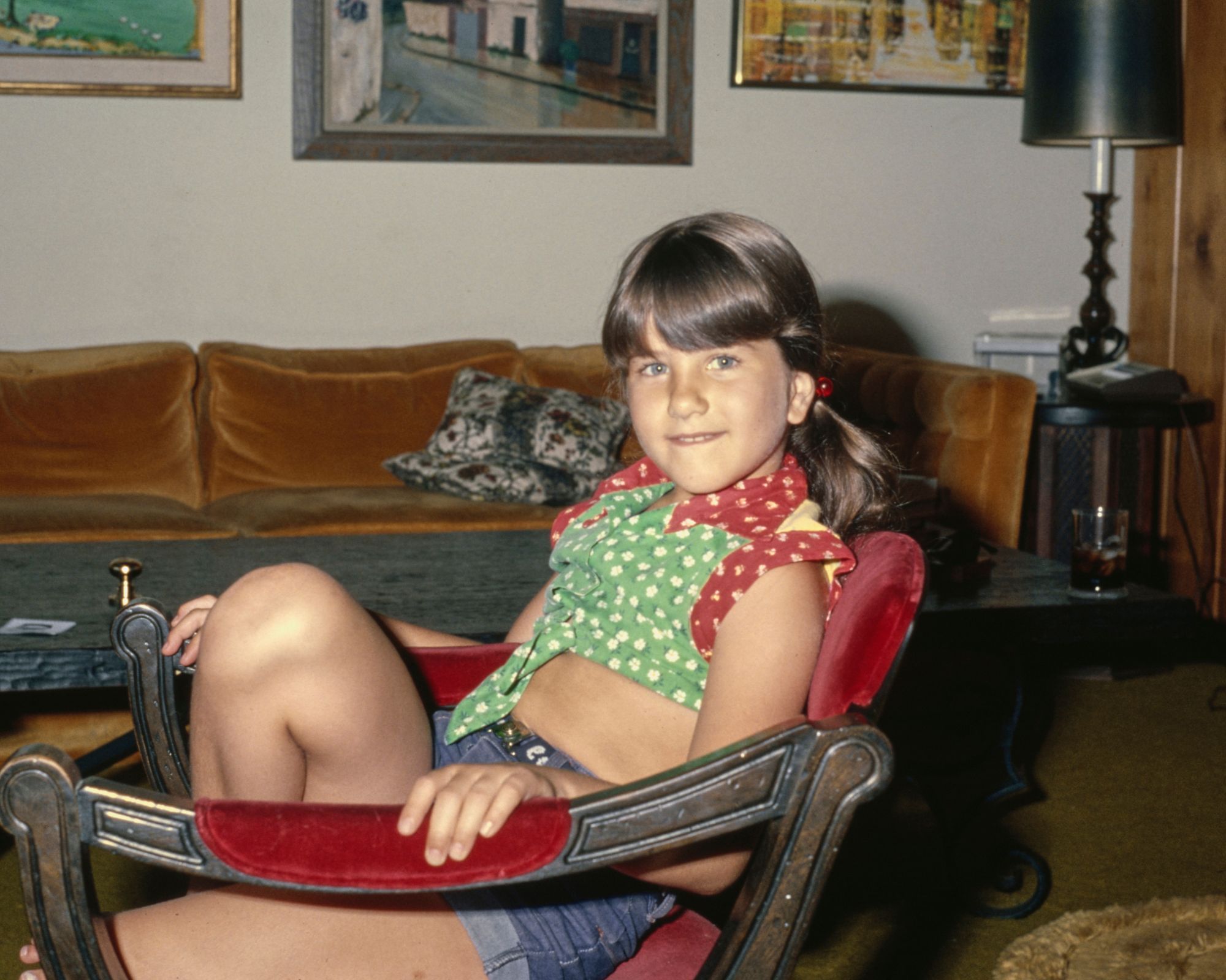 jennifer aniston as a child in 1975