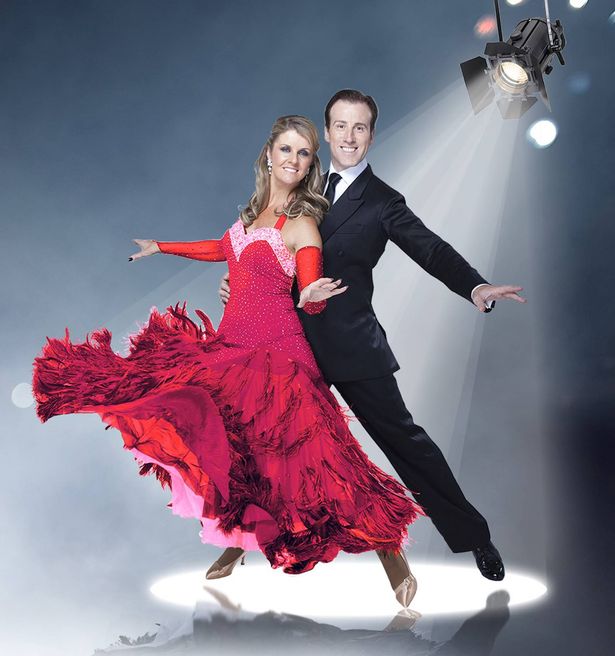 Anton Du Beke and Erin Boag