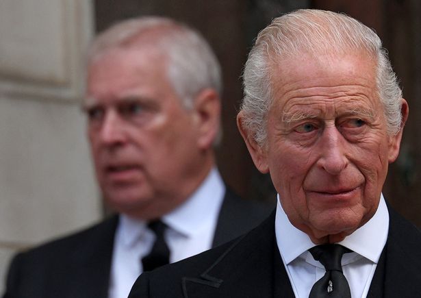 Andrew Mountbatten Windsor and King Charles