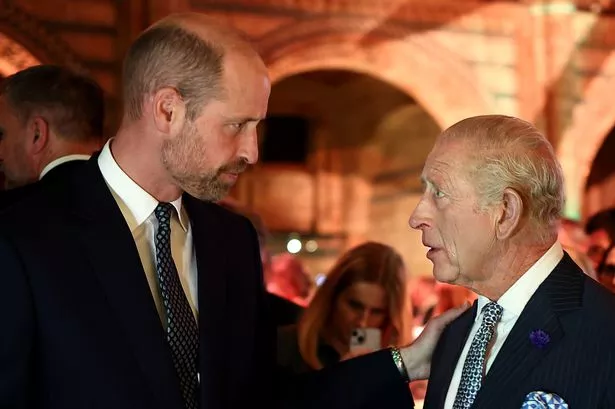 Prince William and King Charles