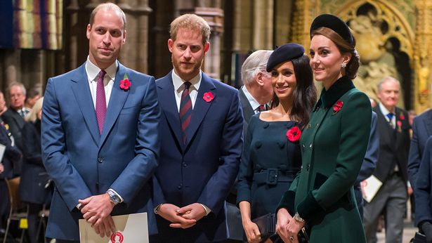 Poppies and royal family