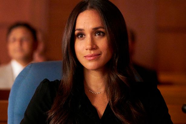 Meghan on suits