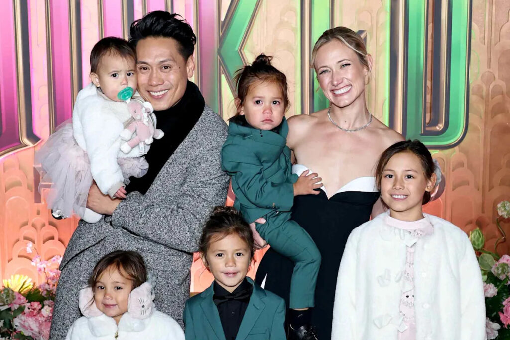 Jon M. Chu Brings Family of 7 to N.Y.C. “Wicked: For Good ”Premiere, Including Baby Daughter Born During Last Year's Premiere