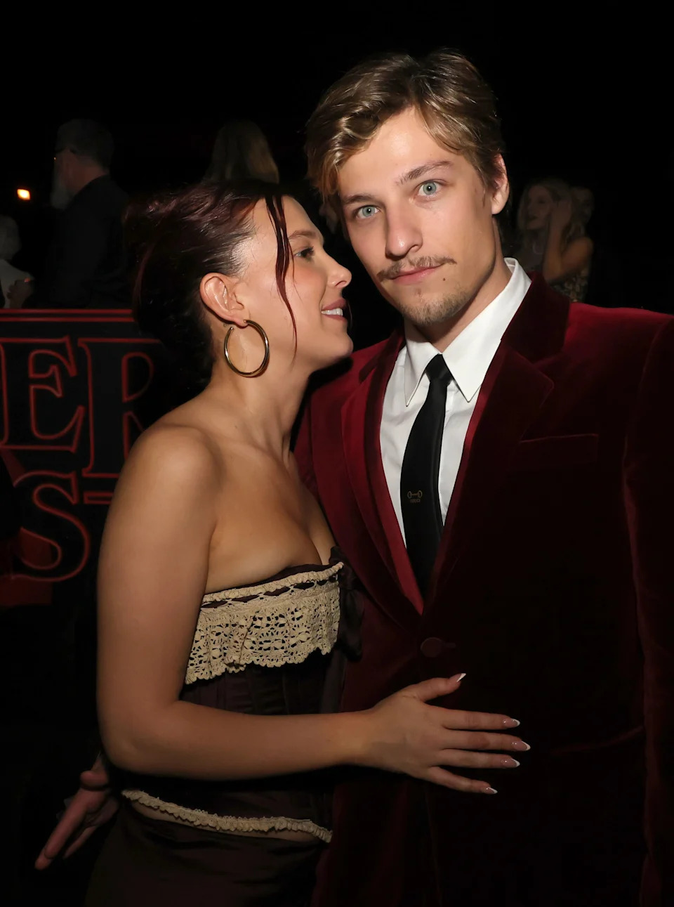Millie and Jake at an event