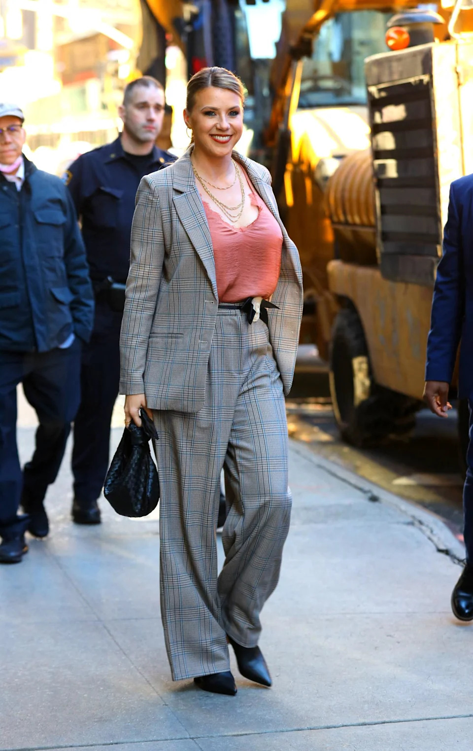 Jodie Sweetin seen leaving Good Morning America