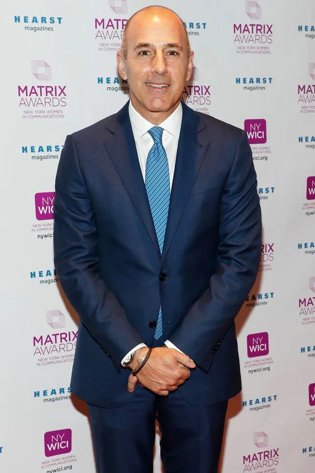 Taylor Hill/FilmMagic Matt Lauer attends the 2017 Matrix Awards on April 24, 2017 in New York City