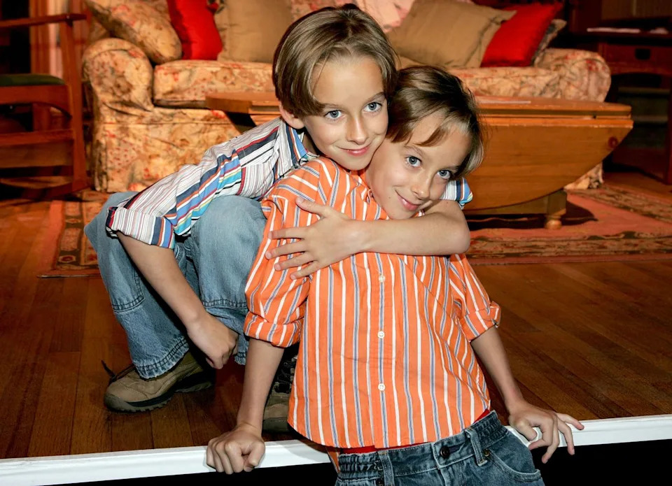 Kevin Winter/Getty Sullivan Sweeten and Sawyer Sweeten attend the 'Everybody Loves Raymond' series wrap party at Hanger 8 on April 28, 2005, in Santa Monica, Calif.