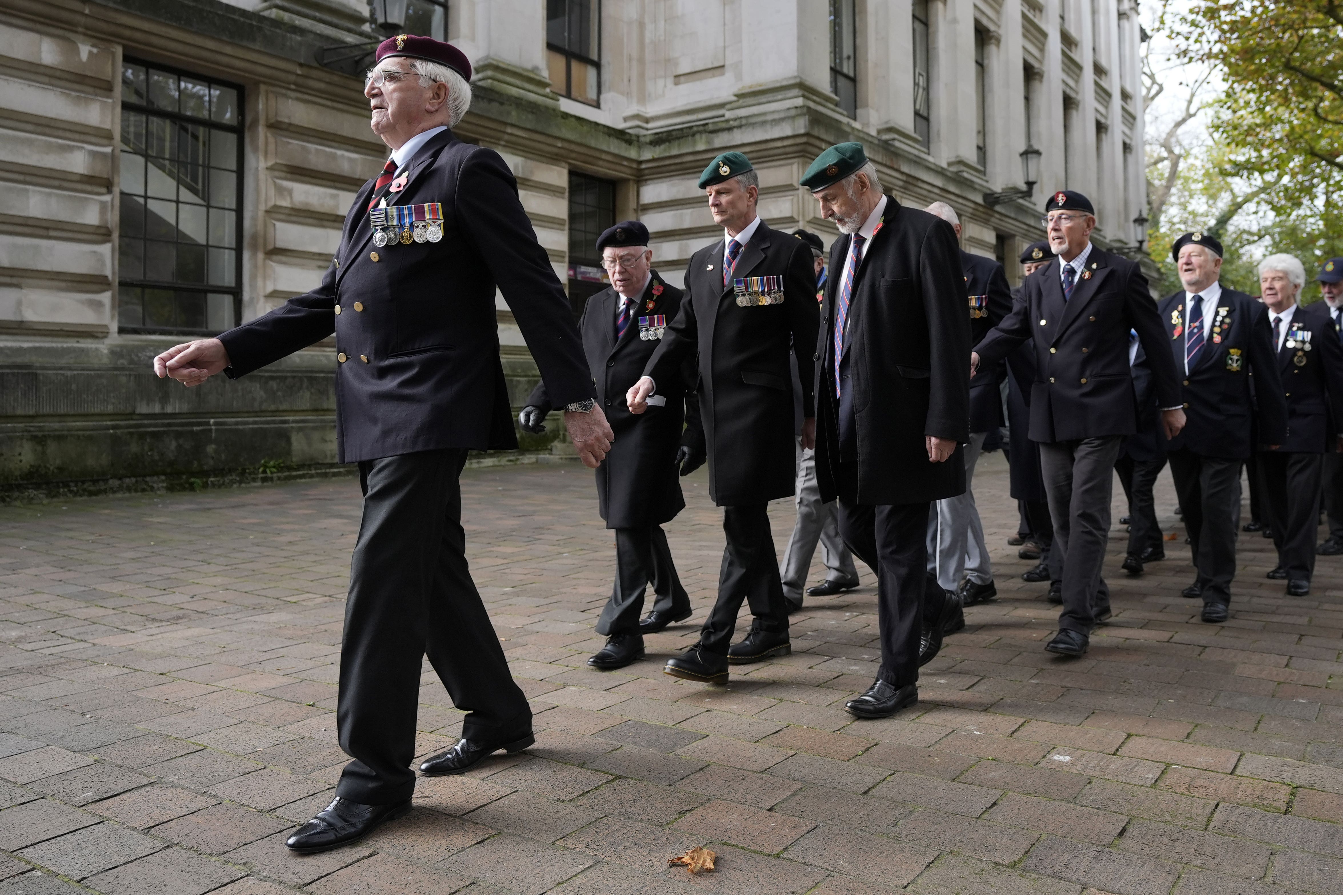 Some 10,000 armed forces veterans will take part in the Royal British Legion’s march-past