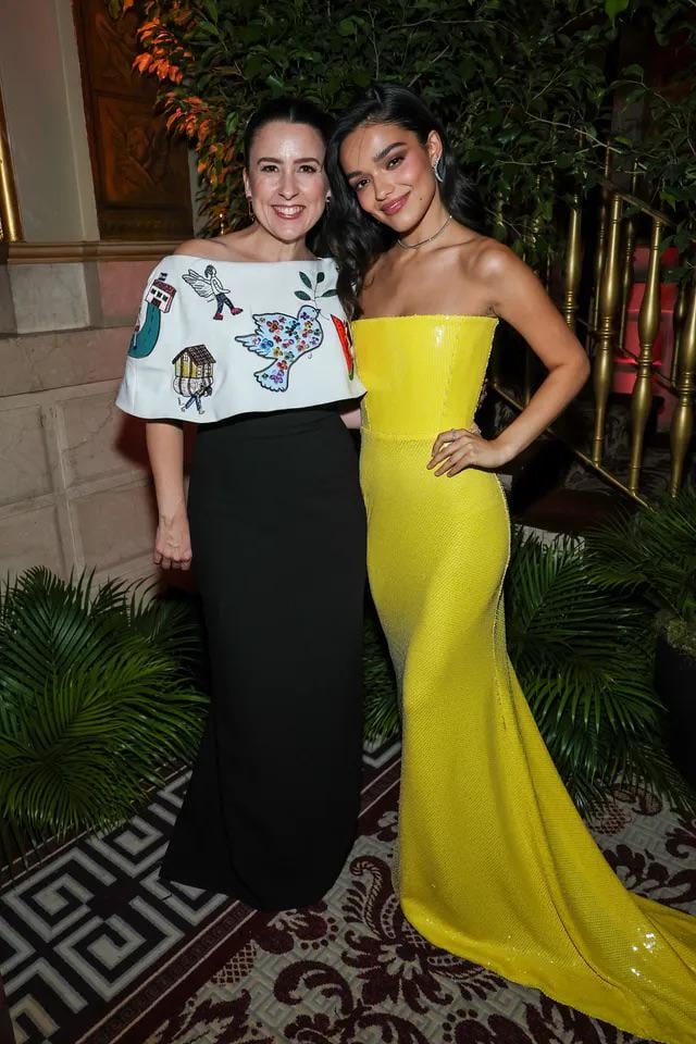 Ms. Rachel and Rachel Zegler together inside the Glamour Women of the Year Awards