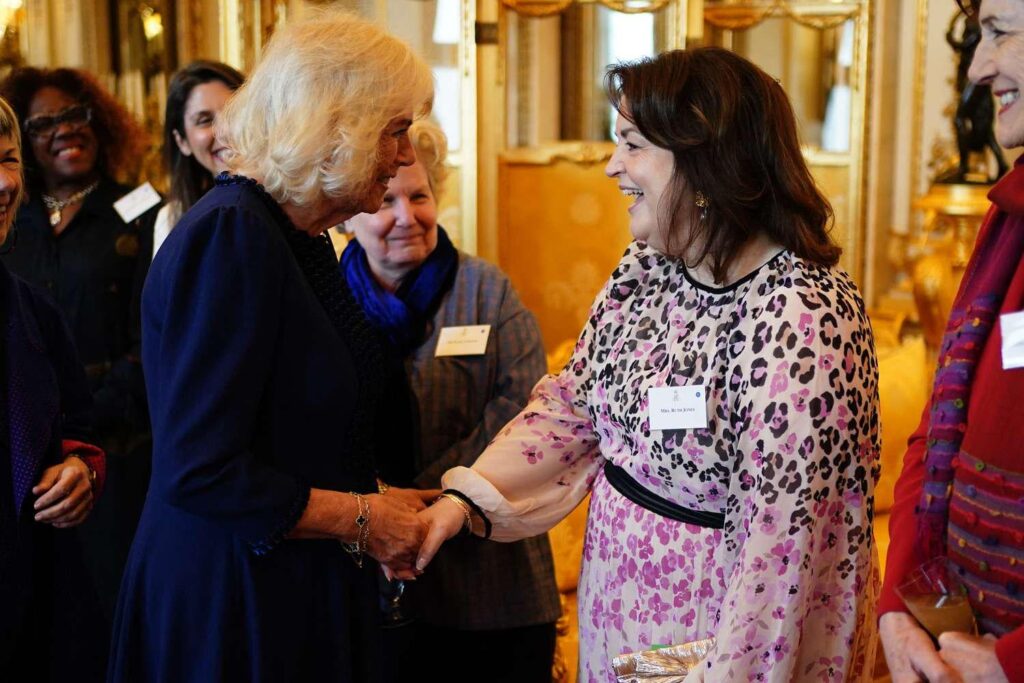 Queen Camilla Asks Actress if She's Lost 'Masses of Weight' in Awkward Moment