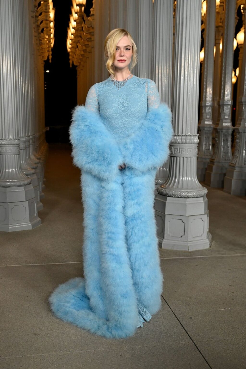 Elle Fanning at the 2025 LACMA Art + Film Gala, Los Angeles CA - November 1, 2025