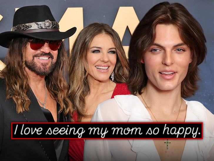 elizabeth hurley damian hurley billy ray cyrus main getty composite