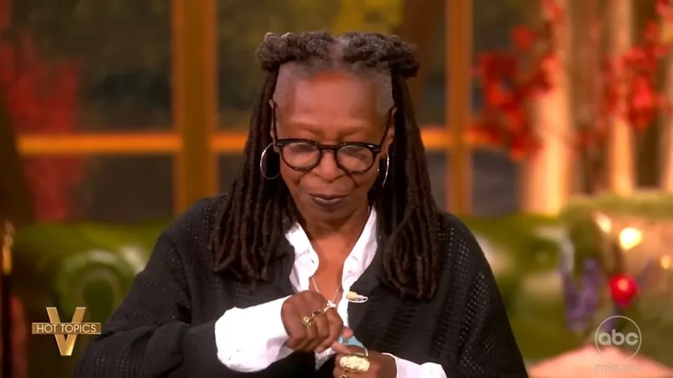 Goldberg believes her audience knows when she’s making a joke. ABC/The View