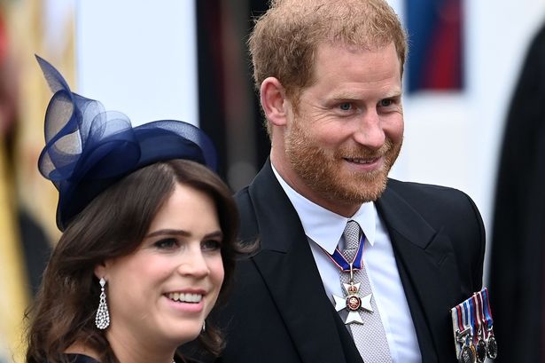 Princess Eugenie and Prince Harry