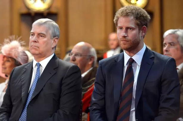 Prince Harry and Andrew