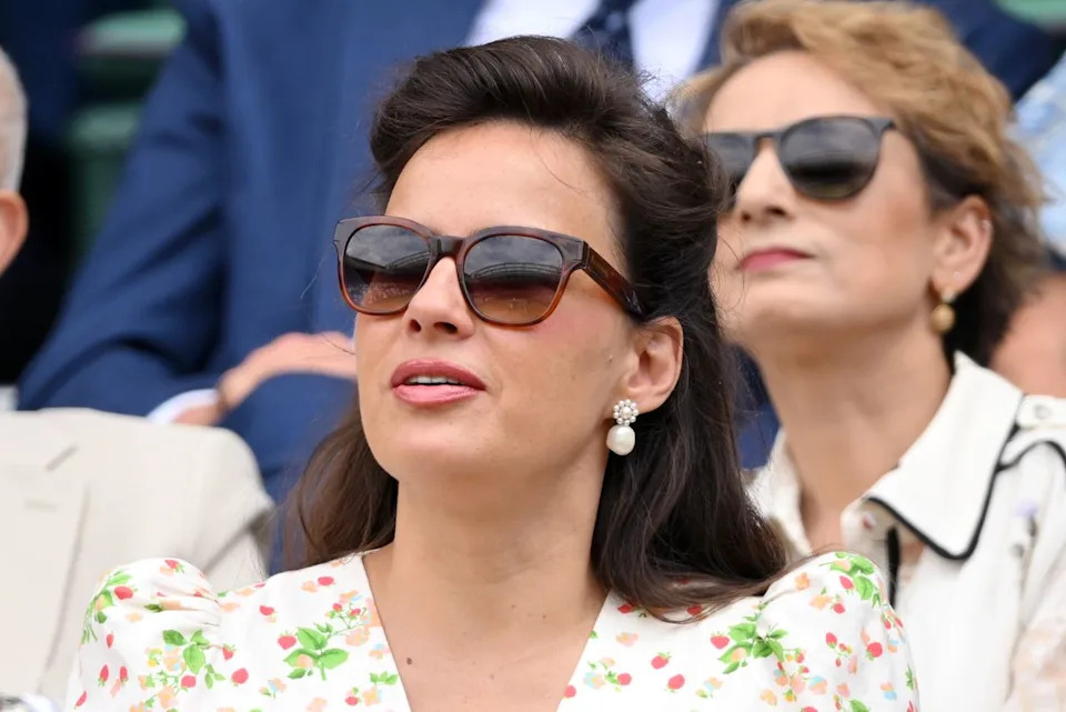Getty Sophie Winkleman at Wimbledon on July 13, 2025