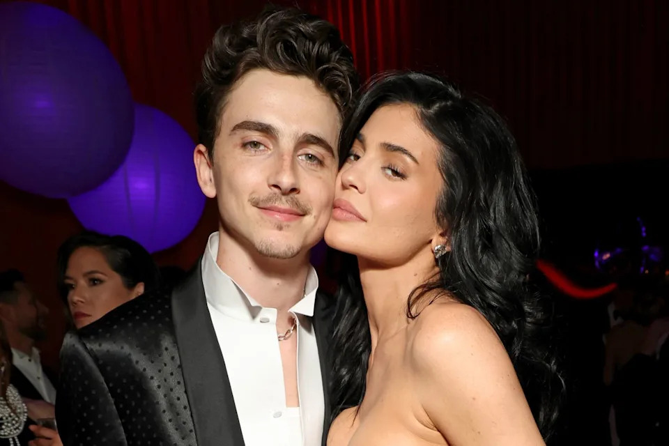 Kevin Mazur/VF25/WireImage Timothée Chalamet and Kylie Jenner on March 2, 2025