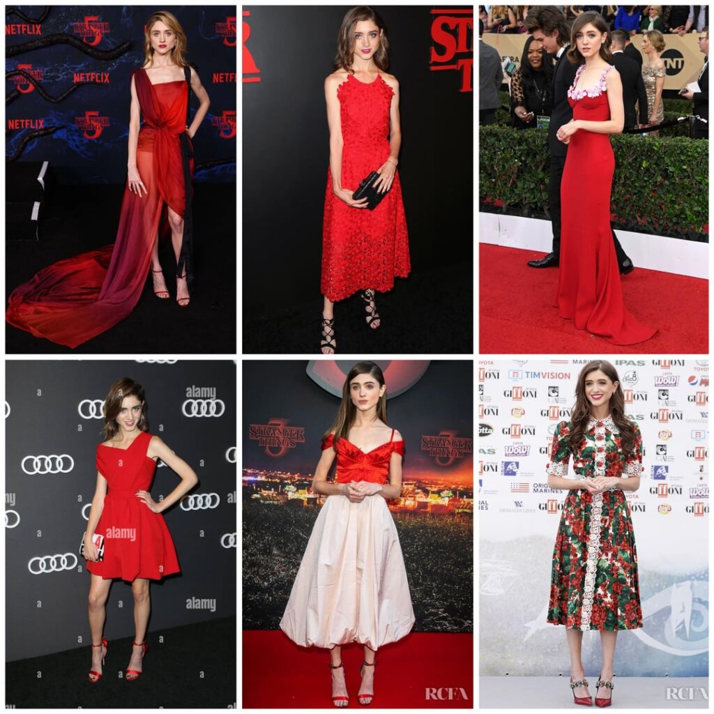Fashion Highlight: a rainbow of fave looks from Natalia Dyer Fashion Highlight: a rainbow of fave looks from Natalia Dyer