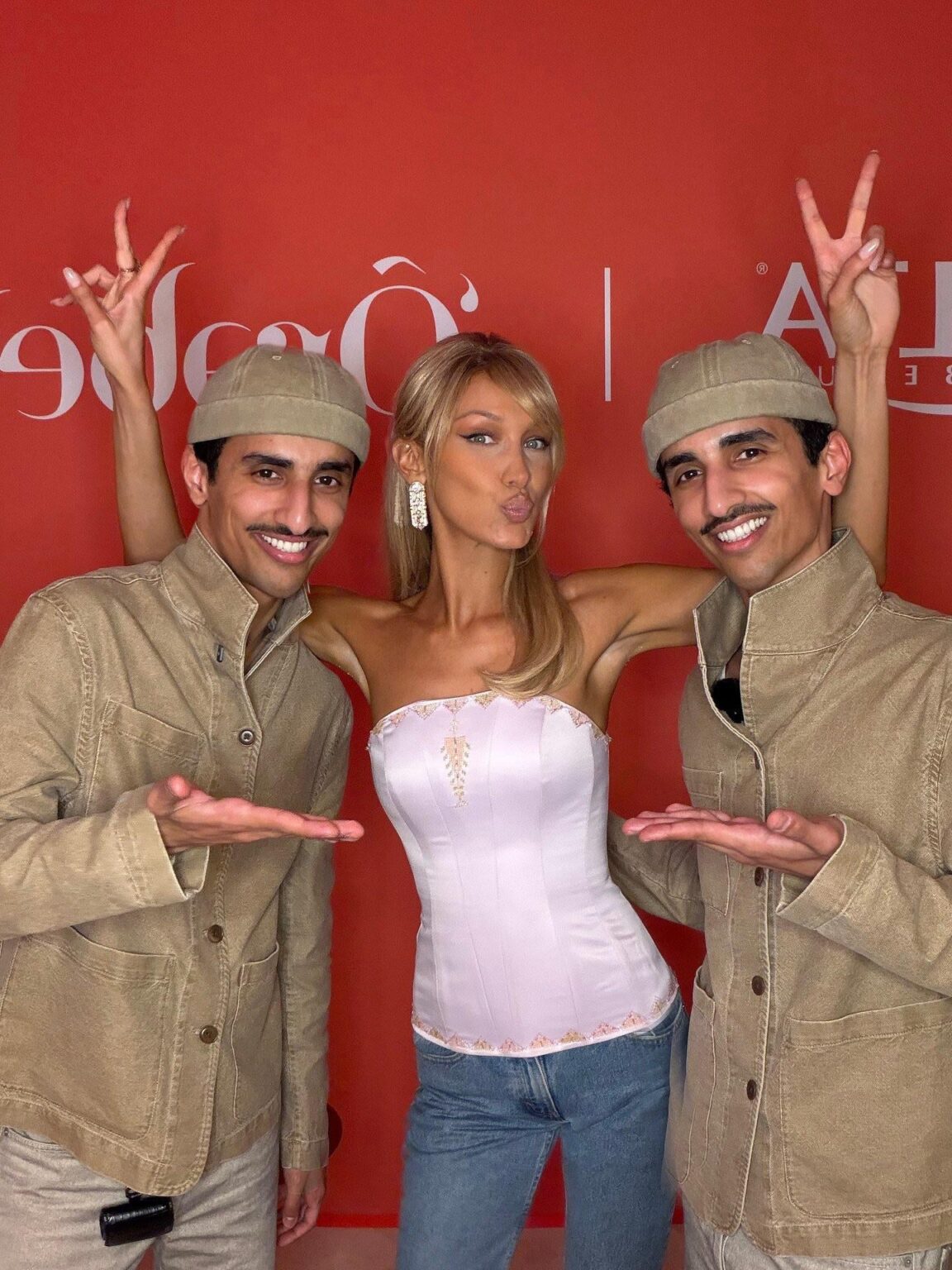 Bella Hadid in Dubai, which is perpetuating genocide, to promote a makeup brand