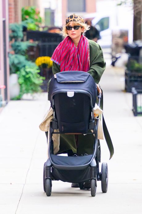 *EXCLUSIVE* Jennifer Lawrence is one busy mom!