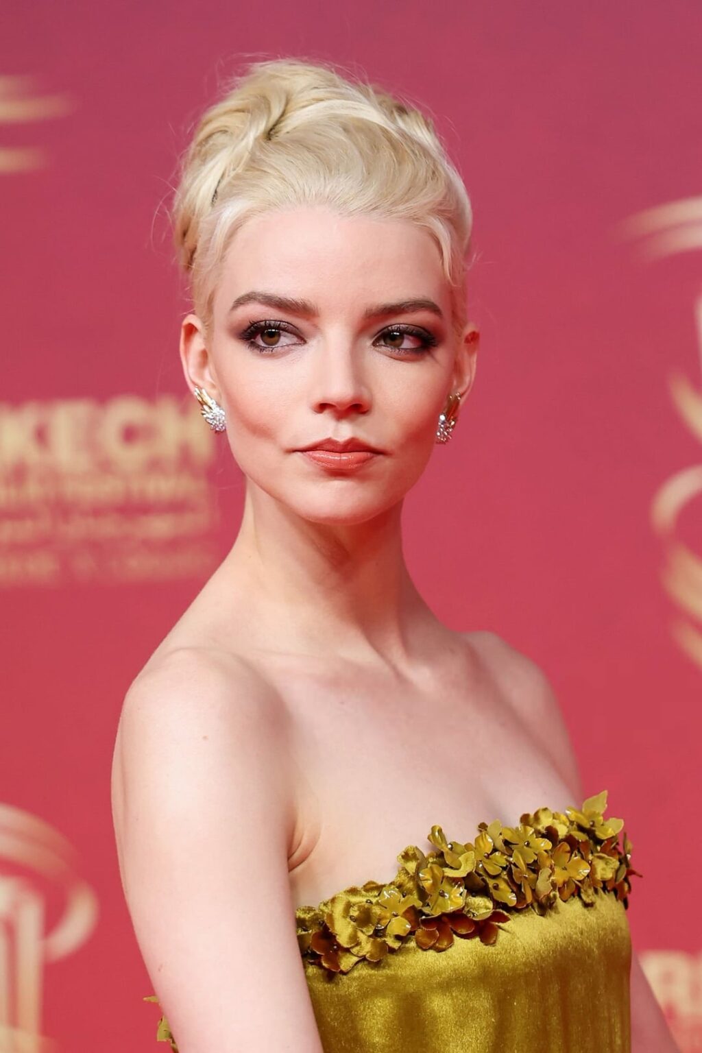 Anya Taylor-Joy - Red carpet during day Two of the 22nd Marrakech International Film Festival in Morocco - November 2025