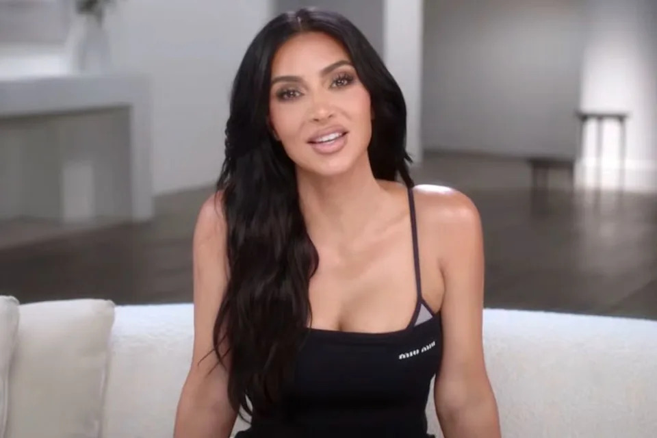 Hulu The Kardashians/YouTube Kim Kardashian on 'The Kardashians.'