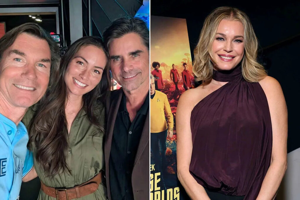 Jerry O’Connell Hangs with Wife Rebecca Romijn’s ‘Gorgeous’ Ex John Stamos