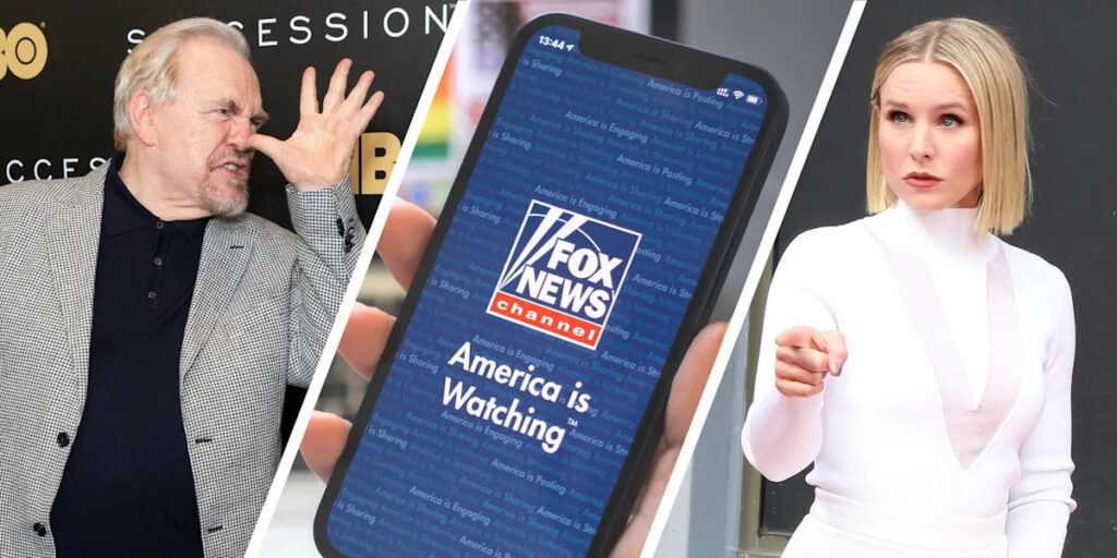 Kristen Bell, Brian Cox and other Hollywood actors shocked to learn Fox News is using their voices without consent Yahoo entertainment home