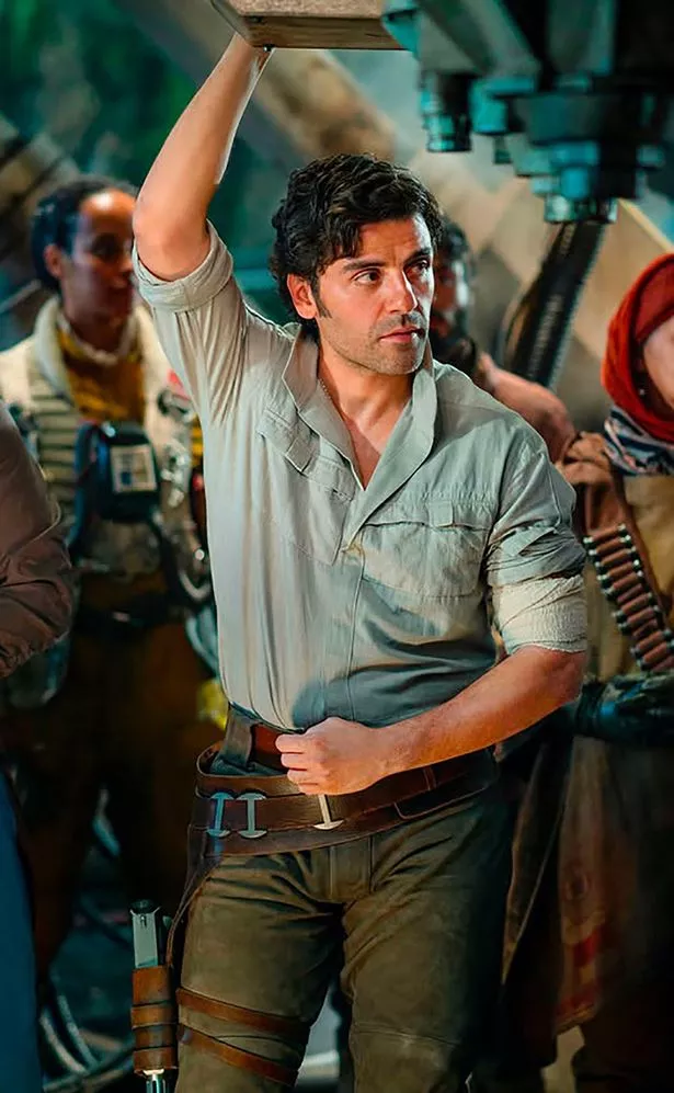 Oscar Isaac as Poe Dameron