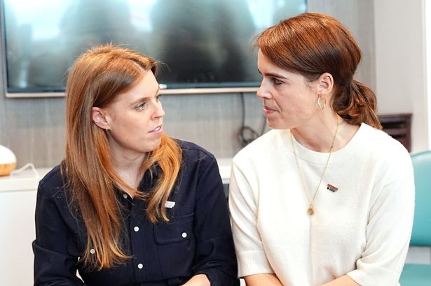 Princess Beatrice and Eugenie