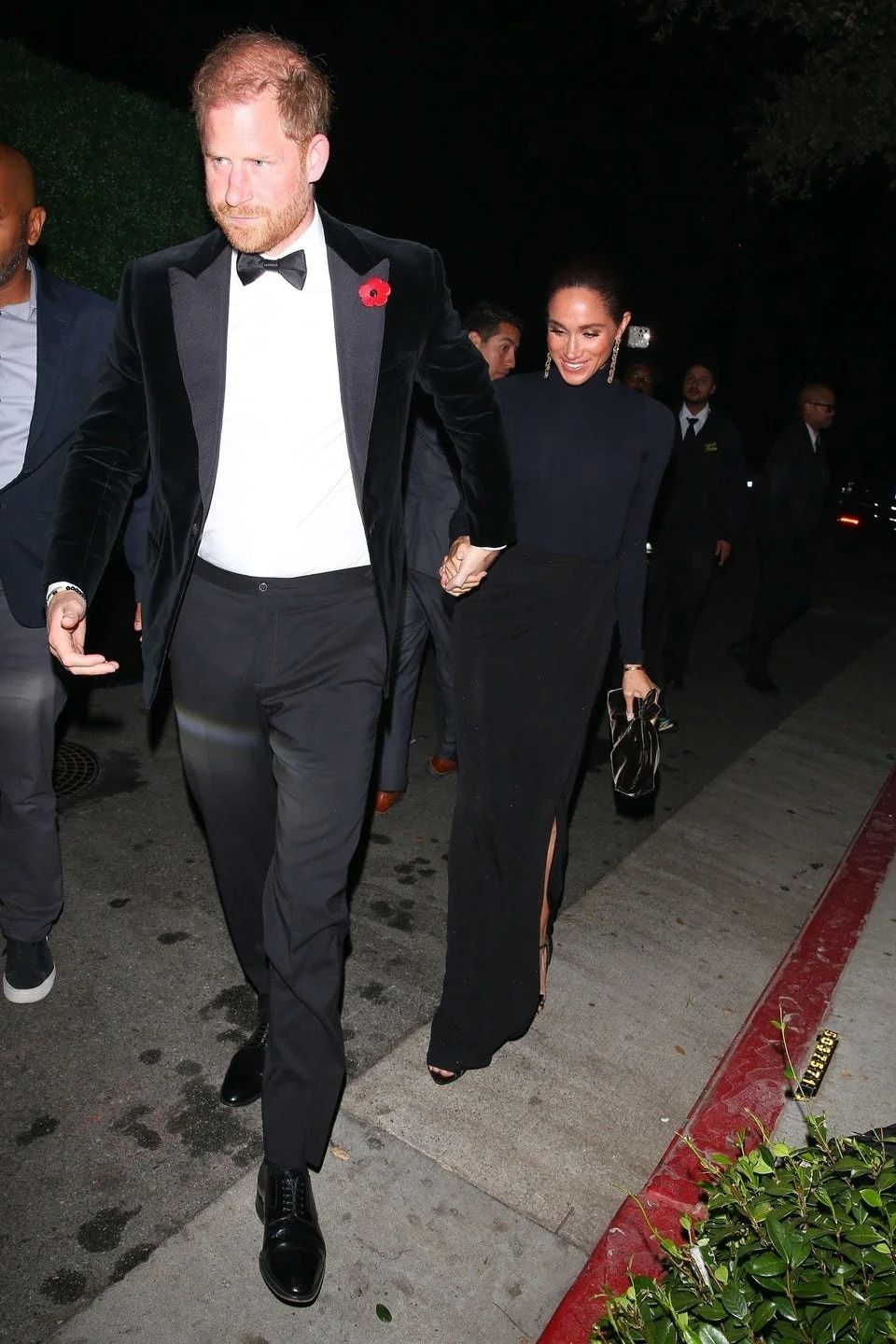 *exclusive* beverly hills, ca prince harry and meghan markle arrive at kris jenner's 70th birthday party at jeff bezos' home in beverly hills. pictured: prince harry, meghan markle backgrid usa 8 november 2025 usa: +1 310 798 9111 / usasales@backgrid.com uk: +44 208 344 2007 / uksales@backgrid.com *uk clients pictures containing children please pixelate face prior to publication*