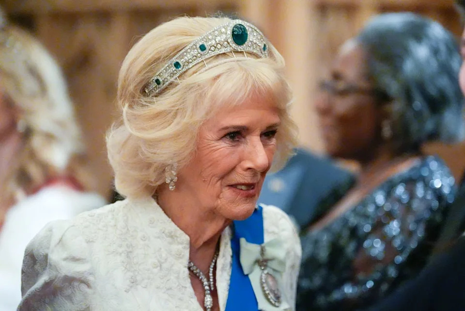Getty Images Queen Camilla on November 18, 2025.