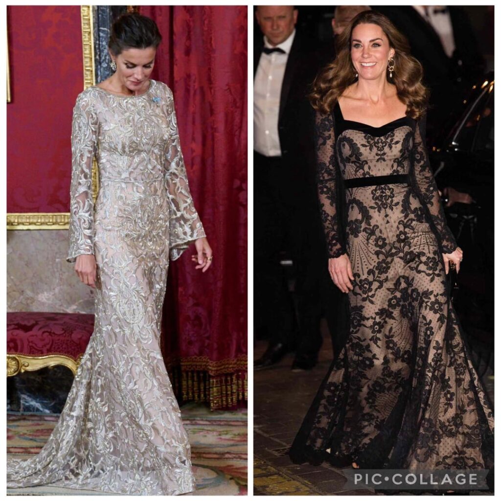 Best royals in lace look?