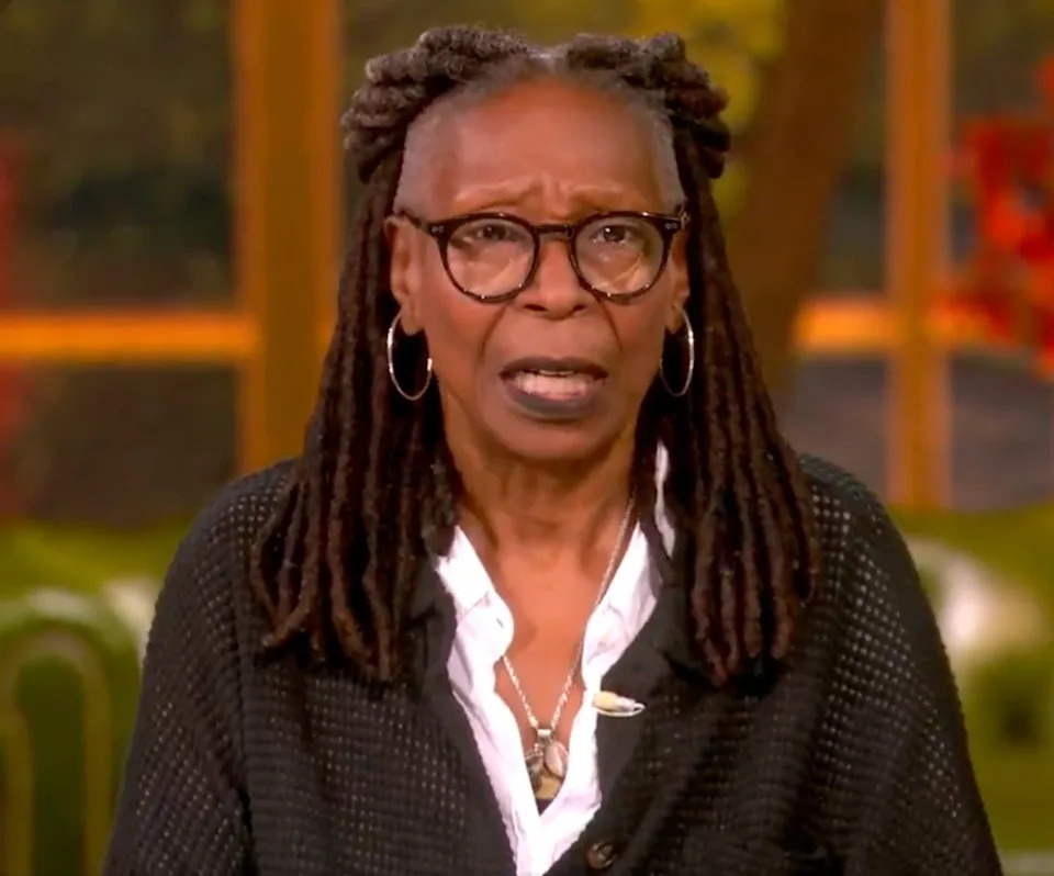 Whoopi Goldberg ripped up a production note on “The View” after being told to clarify a joke she made about Trump. ABC