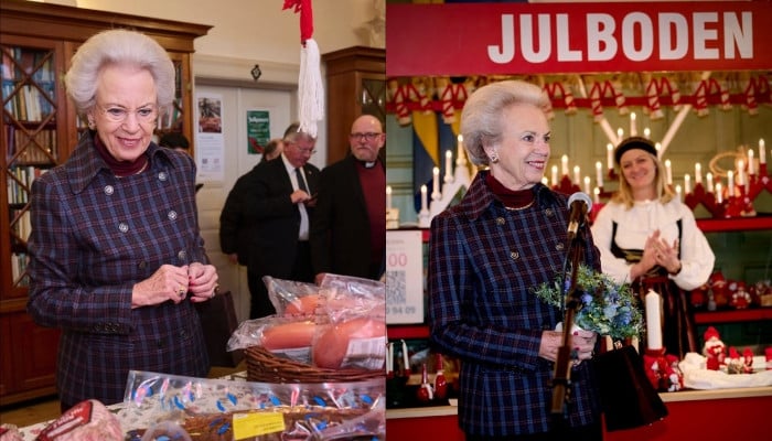 Royal family celebrates century-old Christmas Bazaar tradition in Copenhagen Royal family celebrates century-old Christmas Bazaar tradition in Copenhagen