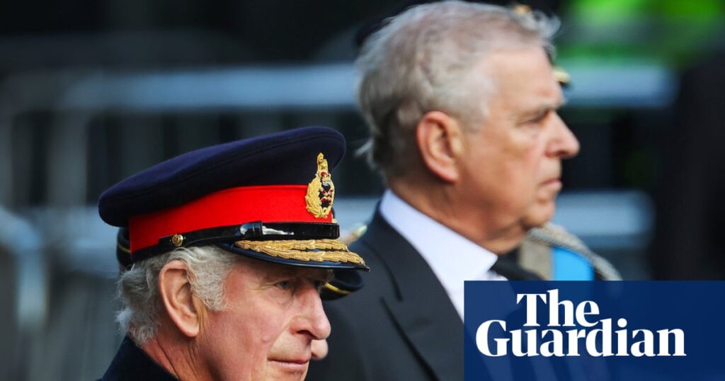 Not in this together: King Charles cuts Andrew loose to save royal family’s repute | Andrew Mountbatten-Windsor Not in this together: King Charles cuts Andrew loose to save royal family’s repute | Andrew Mountbatten-Windsor