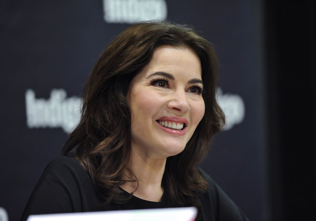 TORONTO, ON - NOVEMBER 03:  Nigella Lawson signs copies of her new book "Simply Nigella" at Indigo Manulife Centre on November 3, 2015 in Toronto, Canada.  (Photo by George Pimentel/WireImage)