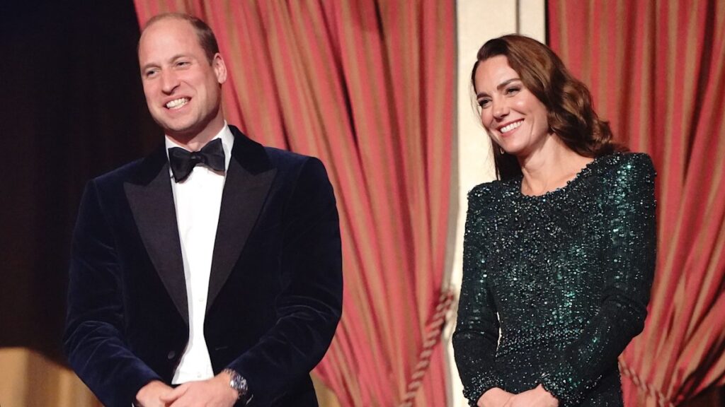 The moment Prince William made Kate Middleton laugh during glamorous date night - watch